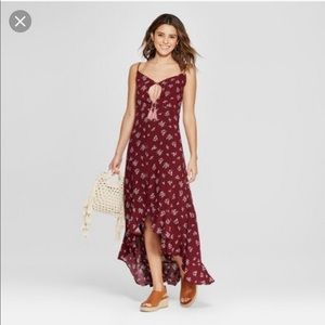 Target High low maxi dress